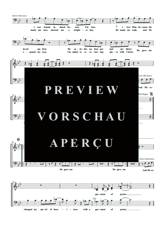 Produktgalerie: Seite 4 von 11 Beauty For Ashes, , Gemischter Chor SAB und Klavier