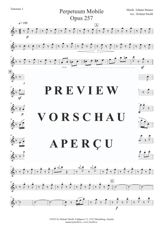 Produktgalerie: Seite 9 von 11 Perpetuum Mobile, , Saxophon Quintett