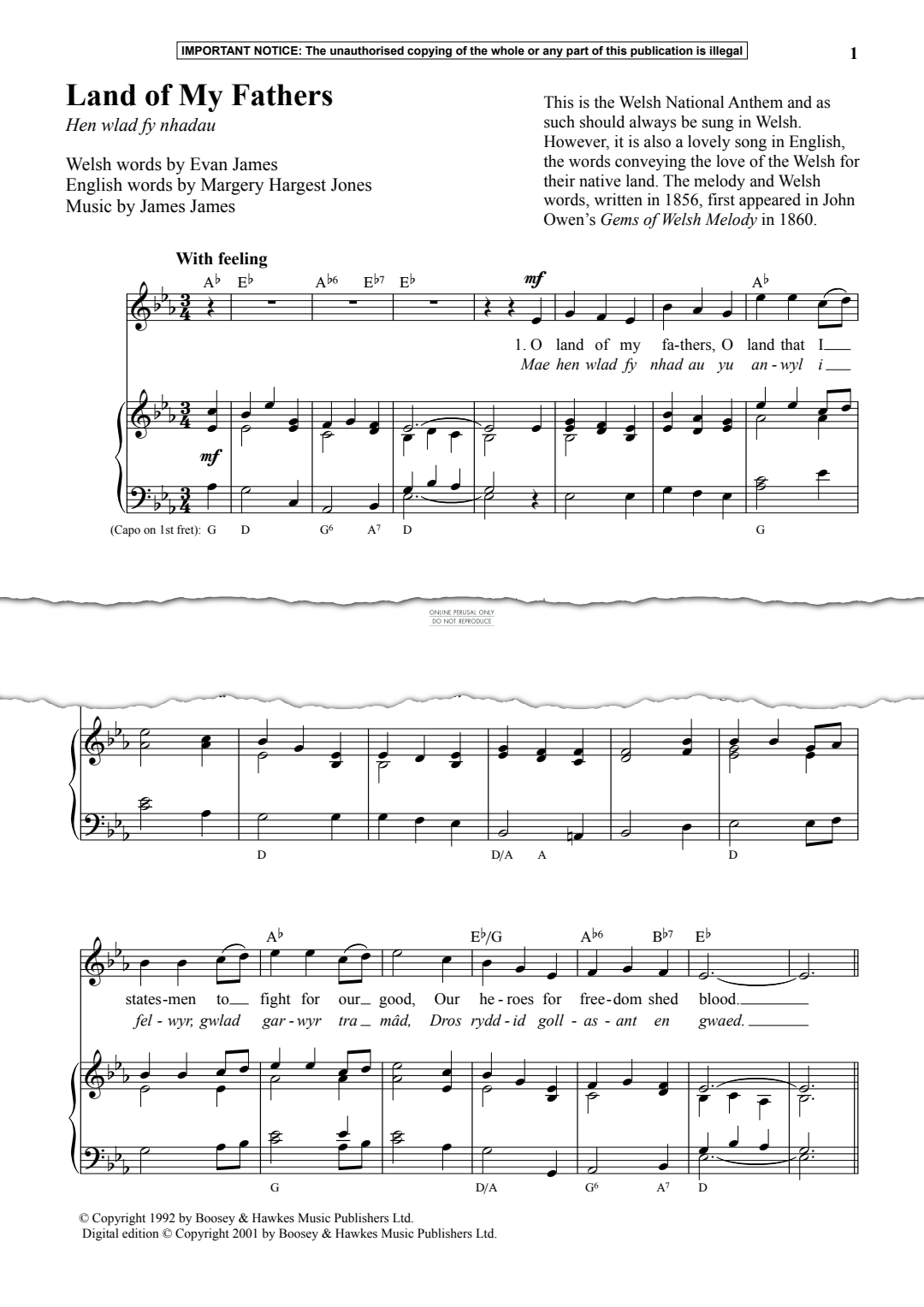 Produktgalerie: Seite 1 von 1 Land Of My Fathers, James James, Gesang, Klavier