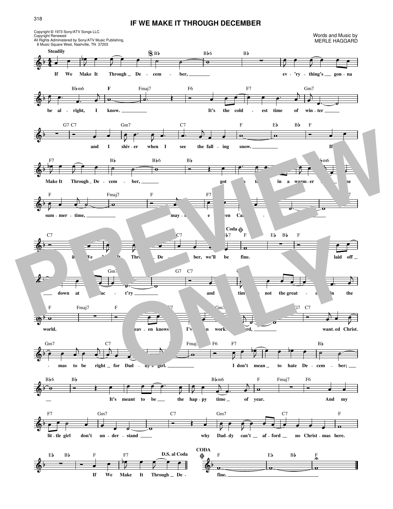 Product picture to:  If We Make It Through December - Merle Haggard