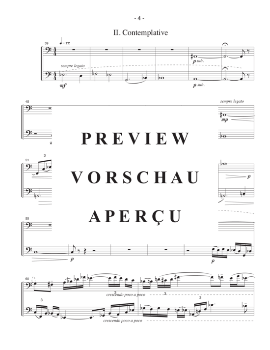 Product gallery: Page 7 of 21 Four Miniatures , , (trombone/euphonium and bass trombone/tuba)