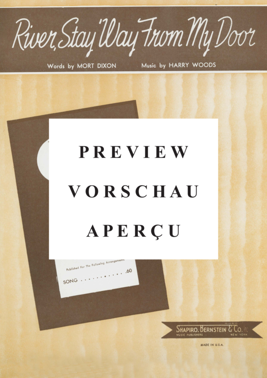 Produktgalerie: Seite 2 von 8 River, Stay Way From My Door , Popular Standard, Klavier und Gesang