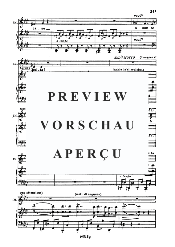 Product gallery: Page 6 of 11 Col sorriso d innocenza, , Soprano and Piano