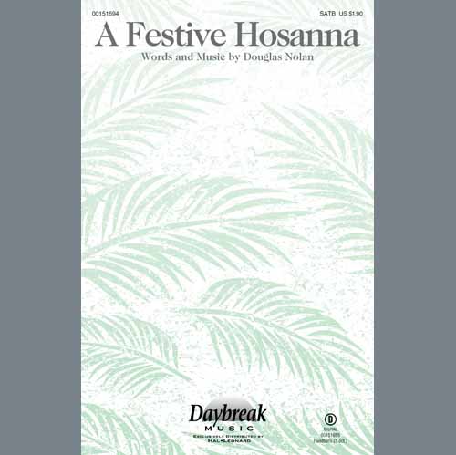 cover: A Festive Hosanna, Douglas Nolan