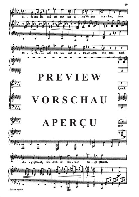 Product gallery: Page 4 of 10 Im Walde D.834, , High Voice and Piano