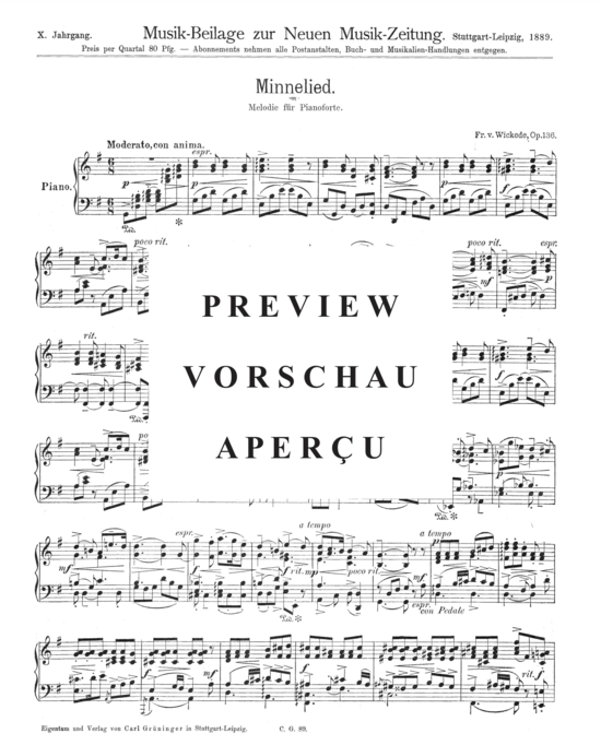 Product gallery: Page 2 of 3 Minnelied , , Piano Solo