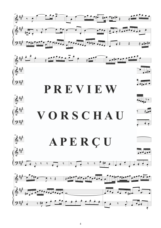 Produktgalerie: Seite 5 von 11 4 Flöten Sonaten BWV 1032-33-34-35, , Flöte und Cembalo