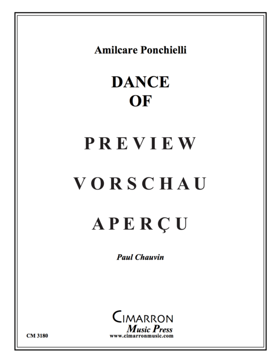 Product gallery: Page 2 of 21 Dance of the Hours , , (Brass quintet)
