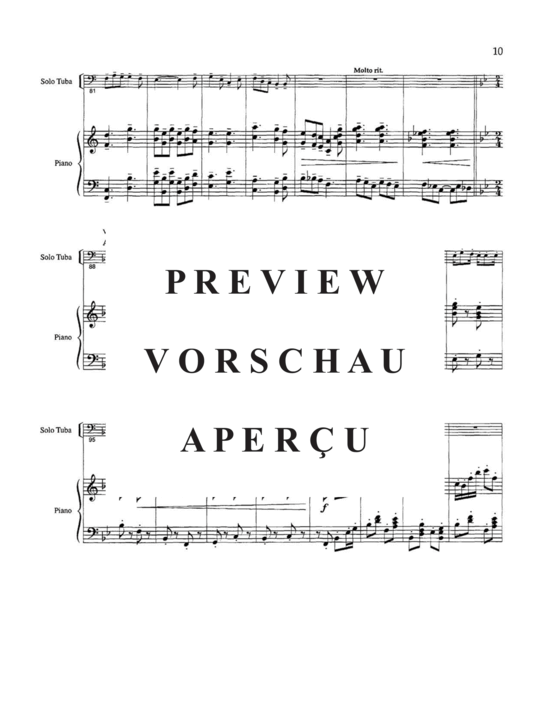 Produktgalerie: Seite 15 von 21 Suite No. 3 , , (Tuba + Klavier)