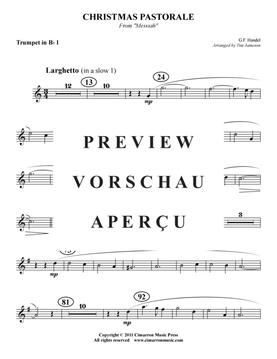 Produktgalerie: Seite 11 von 16 Christmas Pastorale , , (Blechbläserquintett)