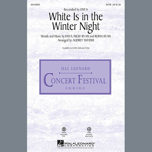 cover: White Is In The Winter Night, Audrey Snyder, Chor