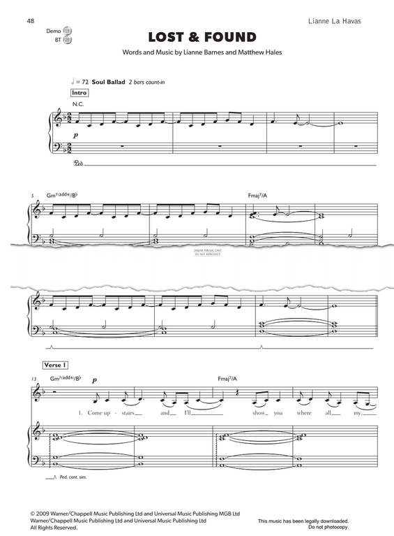 Product gallery: Page 1 of 1 Lost & Found, Lianne La Havas