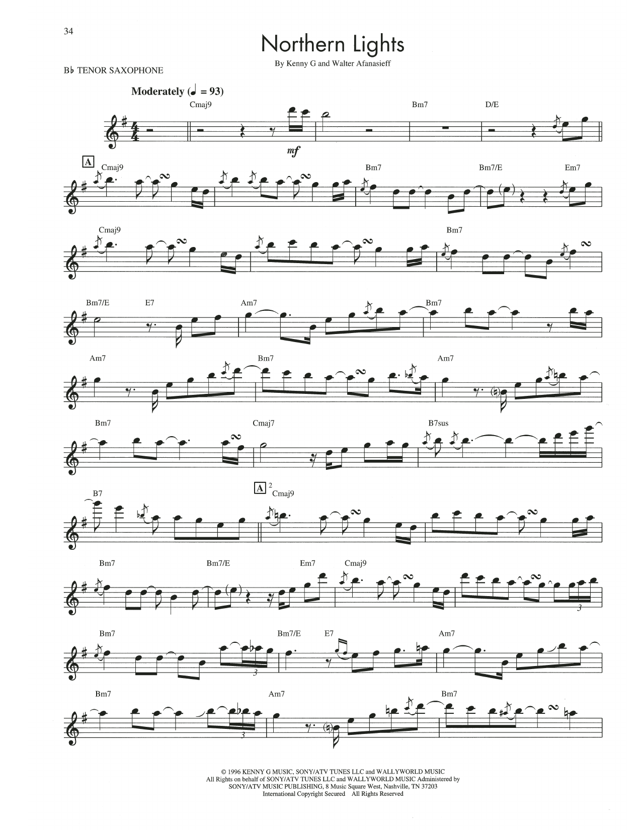 Product gallery: Page 1 of 1 Northern Lights, Kenny G