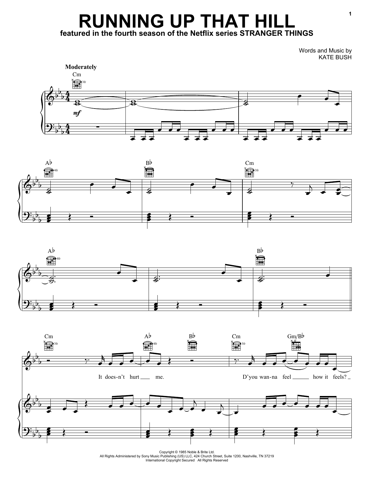 Produktbild zu: Running Up That Hill