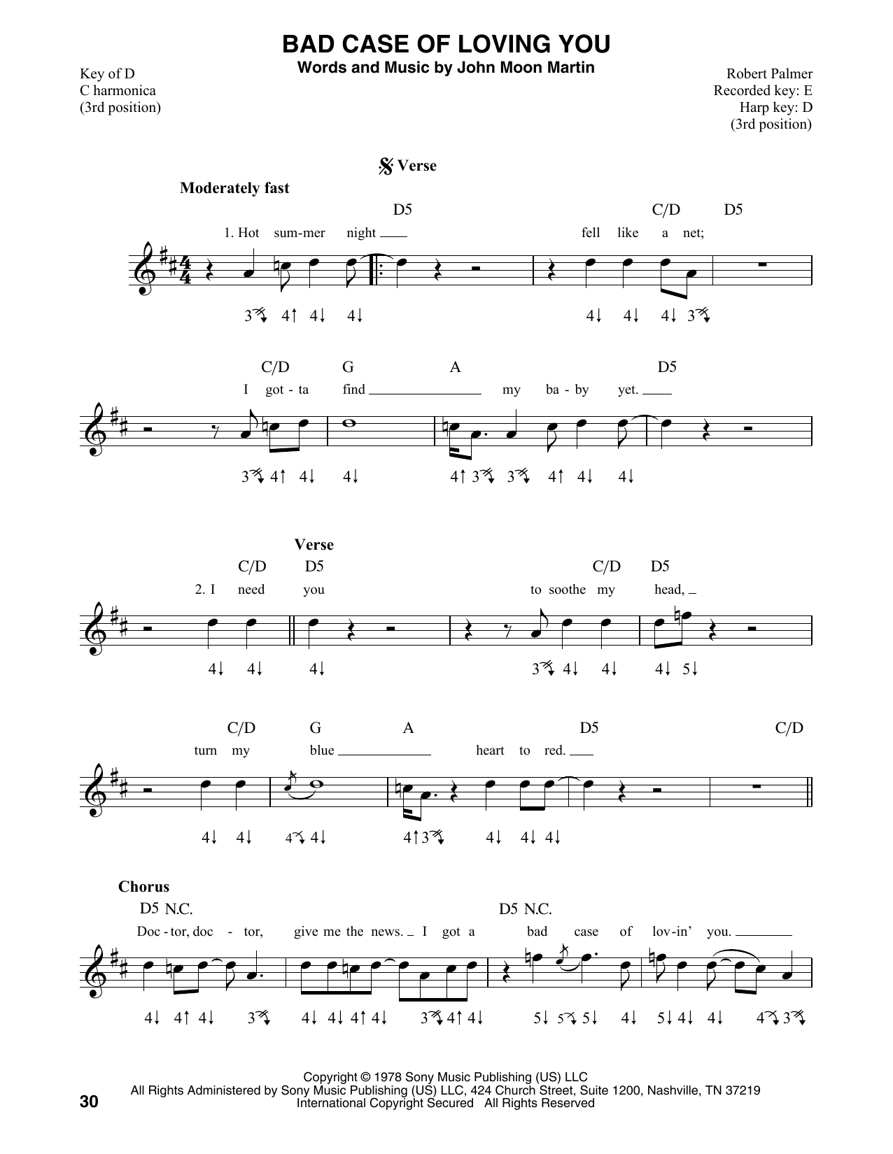 Product gallery: Page 1 of 1 Bad Case Of Loving You, Robert Palmer