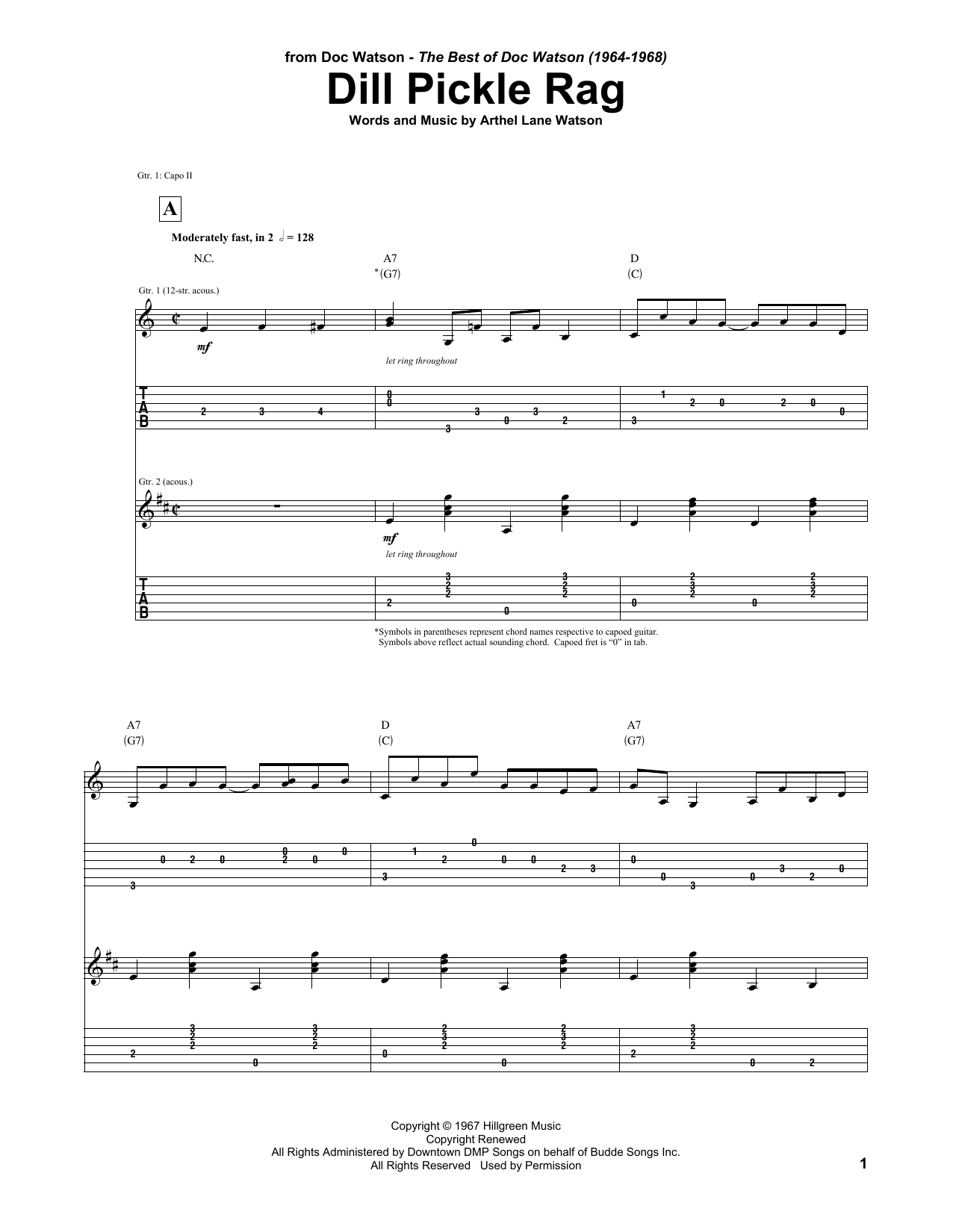 Produktbild zu: Dill Pickle Rag