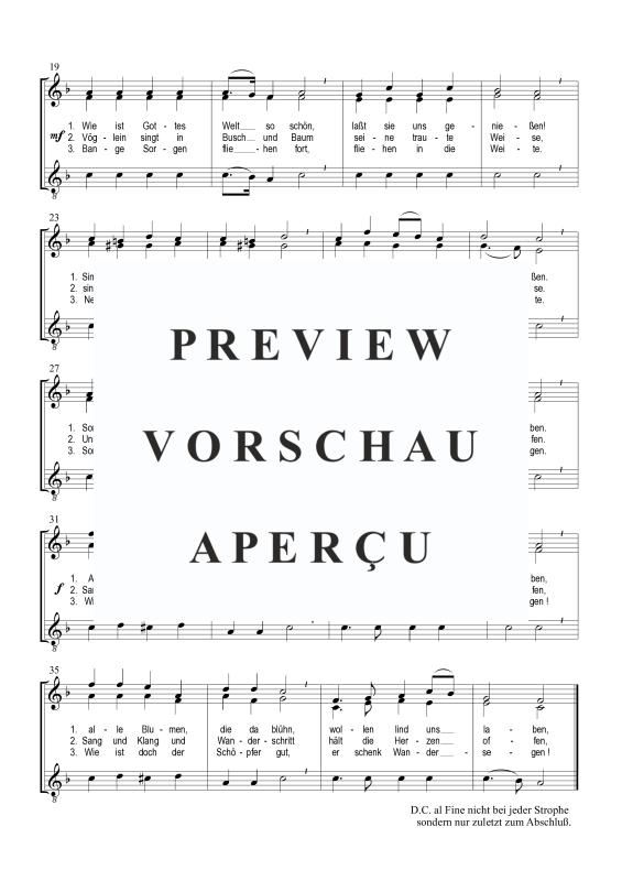Product gallery: Page 5 of 5 Wander-Lieder-Marsch, , Trombone Choir