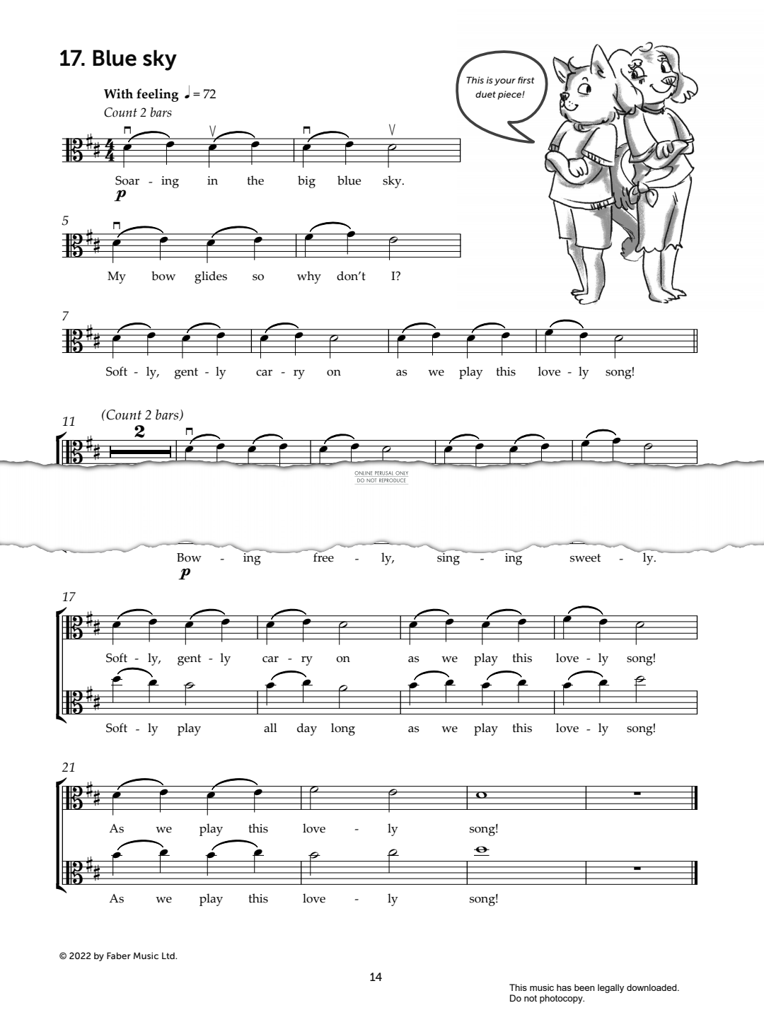 Produktgalerie: Seite 1 von 1 Blue Sky, Mark Wilson, Klavier, Viola