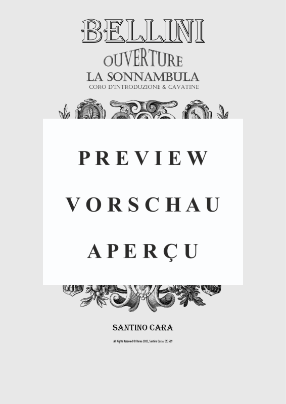 Produktgalerie: Seite 2 von 11 Ouverture and Cavatine from (La Sonnambula), , Klavier Solo
