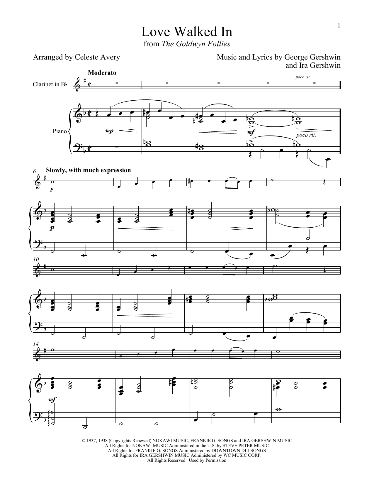 Product picture to: Love Walked In (from The Goldwyn Follies)