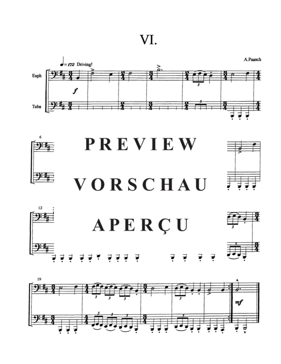 Product gallery: Page 9 of 18 Seven Miniatures , , (Duet for euphonium + tuba)