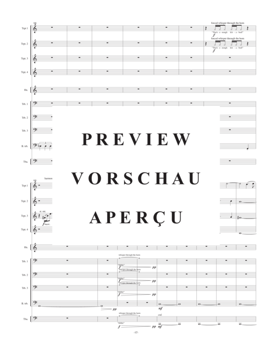 Product gallery: Page 20 of 21 Brom Bones (10-stimmiger Blechbläserchor) (4 Trompeten, 1 Horn, 3 Posaunen, 1 Bassposaune, 1 Tuba) , , )