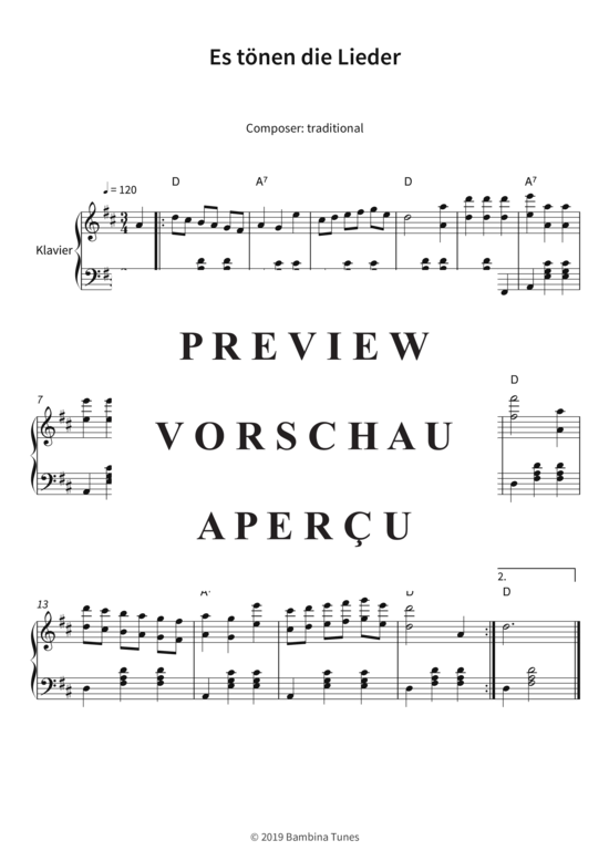 Produktbild zu: Es tönen die Lieder Lars Opfermann