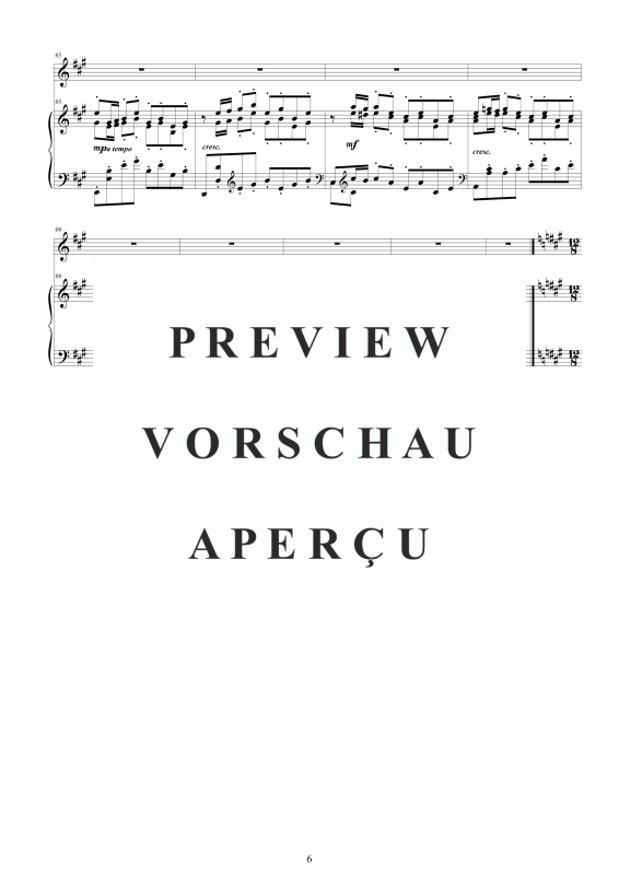 Product gallery: Page 7 of 11 Oboen Konzert in A-Dur BWV 1055, , Oboe and Piano
