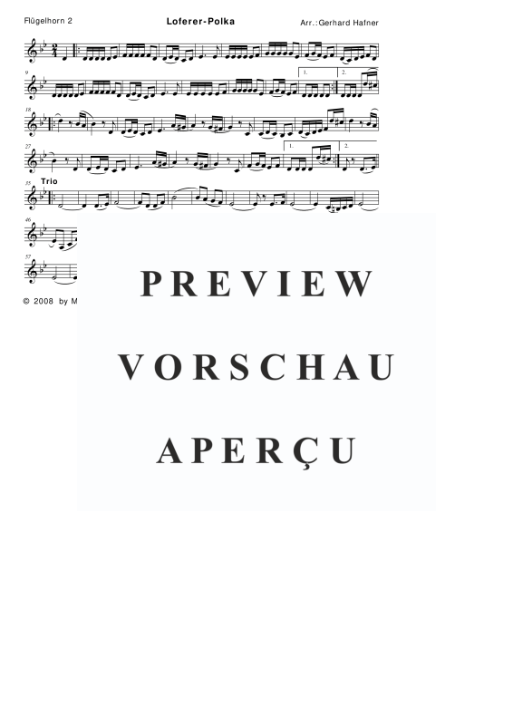 Product gallery: Page 10 of 11 Loferer-Polka, , (woodwind and brass)