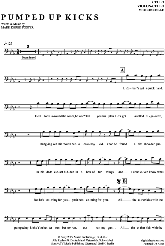 Produktbild zu: Pumped up kicks Foster The People