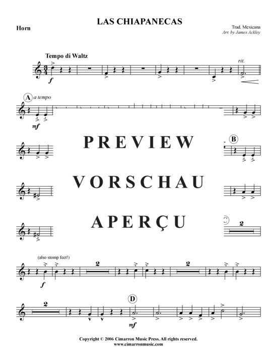 Produktgalerie: Seite 5 von 14 Las Chiapanecas , , (Blechbläserquintett)