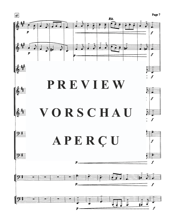 Produktgalerie: Seite 10 von 11 Of Angels, Kings and Clear, Silent Night, , Blechbläserensemble