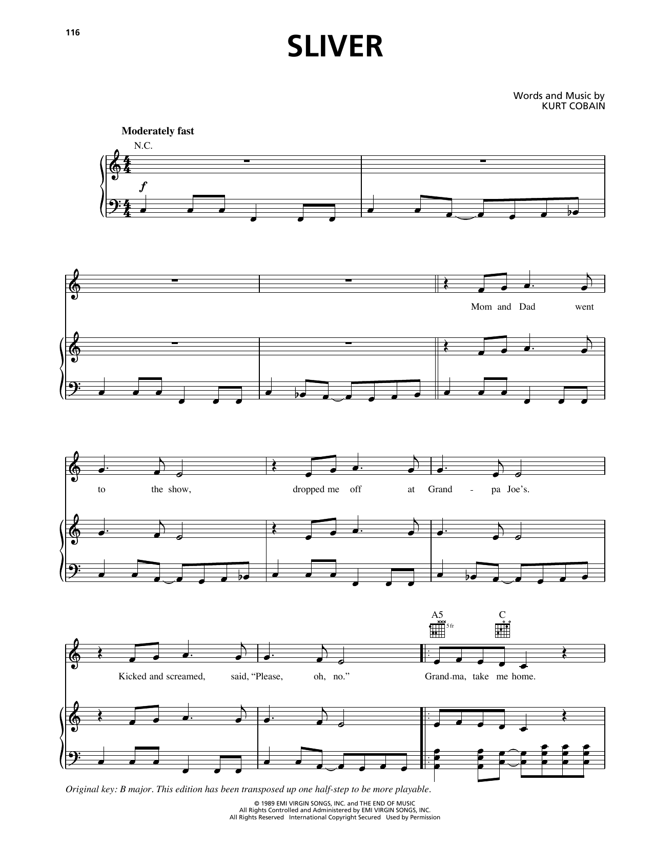 Produktbild zu:  Sliver - Nirvana