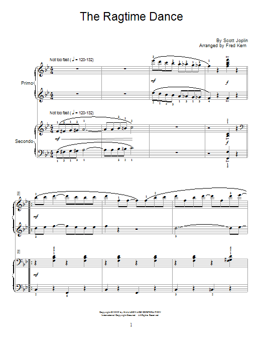 Produktbild zu: The Ragtime Dance