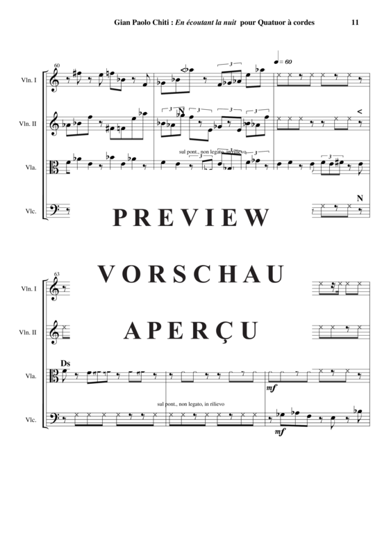 Produktgalerie: Seite 12 von 21 En Ecoutant La Nuit , , (Streicherquartett)