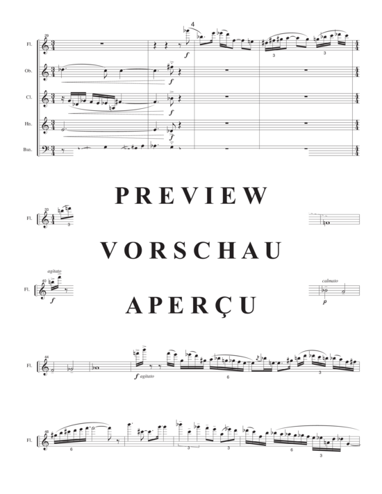 Produktgalerie: Seite 7 von 21 Five Stars , , (Holzbläser Quintett)