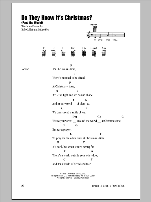 Product gallery: Page 1 of 1 Do They Know It's Christmas? (Feed The World), Band Aid