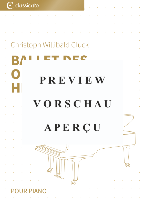 gallery: Ballet des ombres heureuses - version simplifiée, , (Klavier Solo)