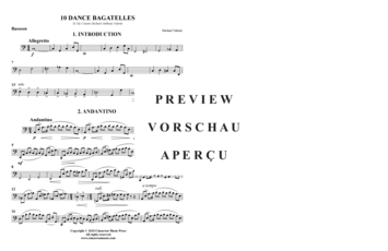 Produktgalerie: Seite 13 von 21 10 Dance Bagatelles , , (Holzbläser-Quintett)