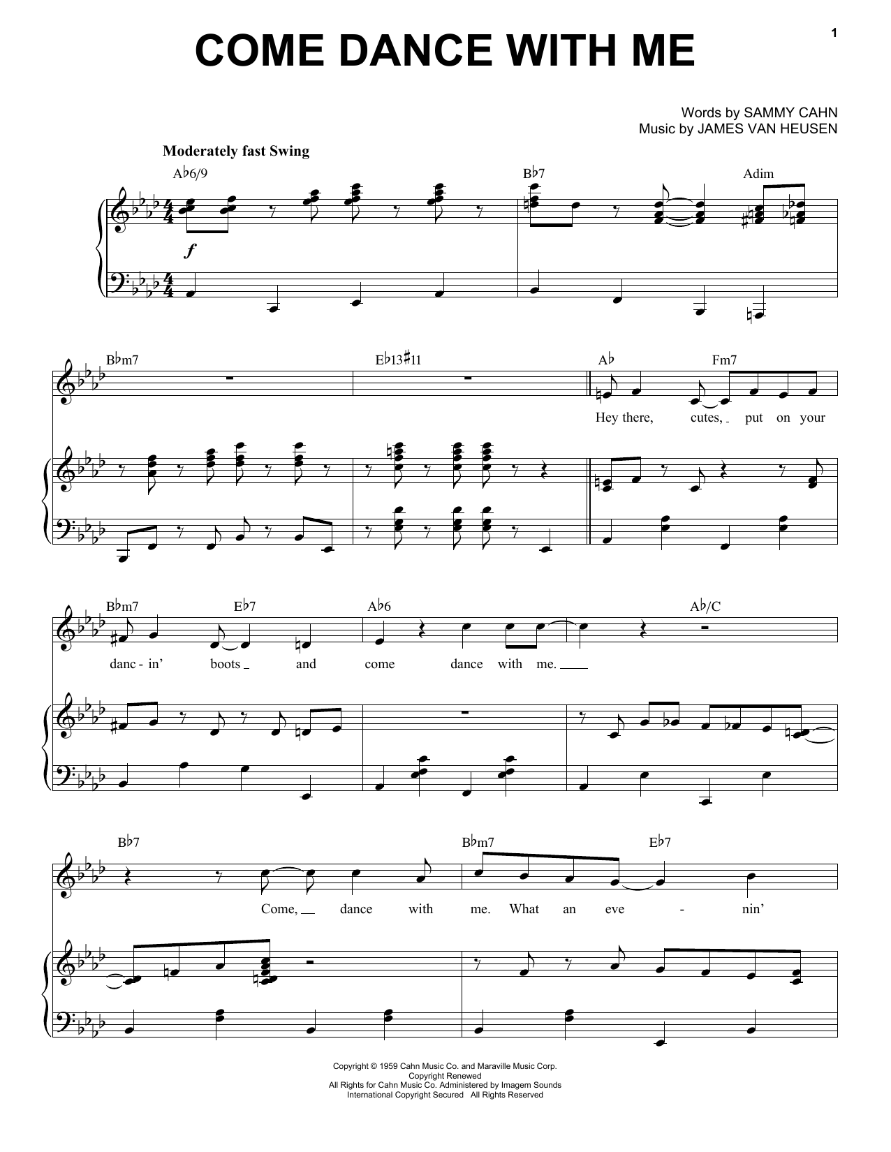 Produktbild zu: Come Dance With Me