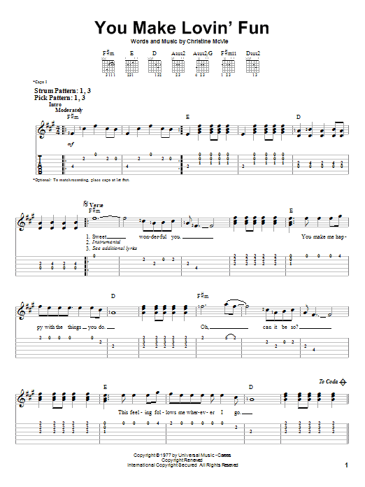 Produktbild zu: You Make Lovin' Fun