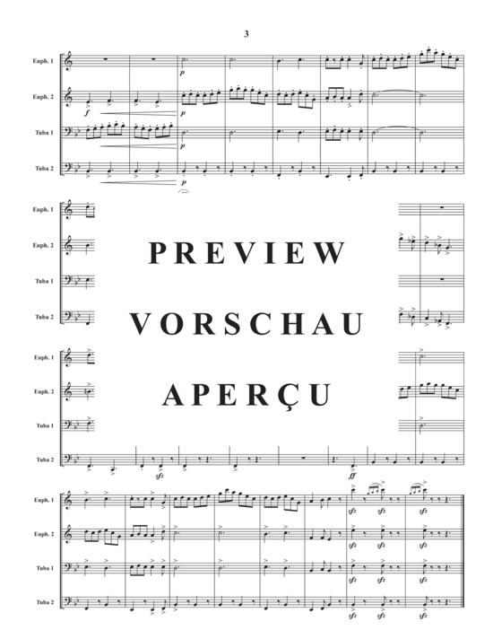 Product gallery: Page 8 of 21 March Collection for Tuba Quartet , , (Tuba Quartett EETT)