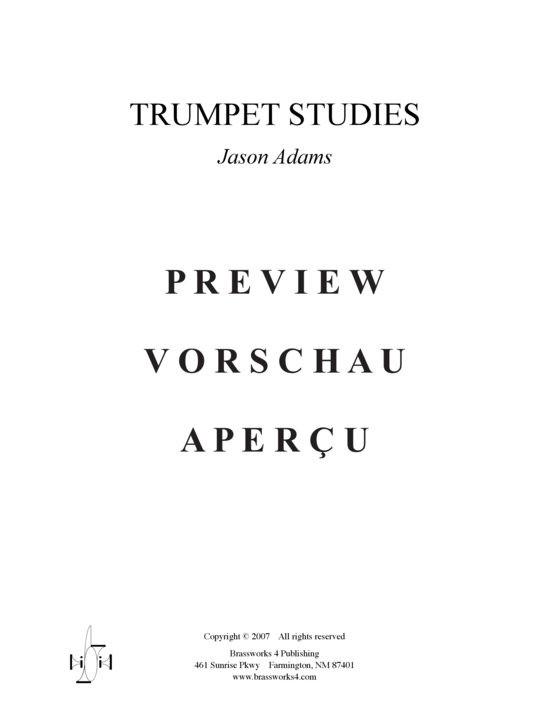 gallery: Etüden-Studien , , (Trompete)