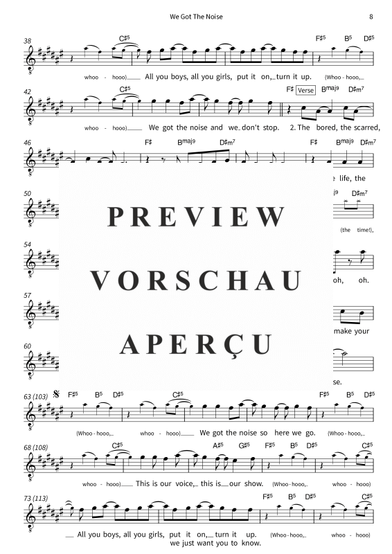 Produktgalerie: Seite 10 von 11 Punkrock-Rebellen - Donots Leadsheets für die Bühne, Donots, Gesang & Akkorde