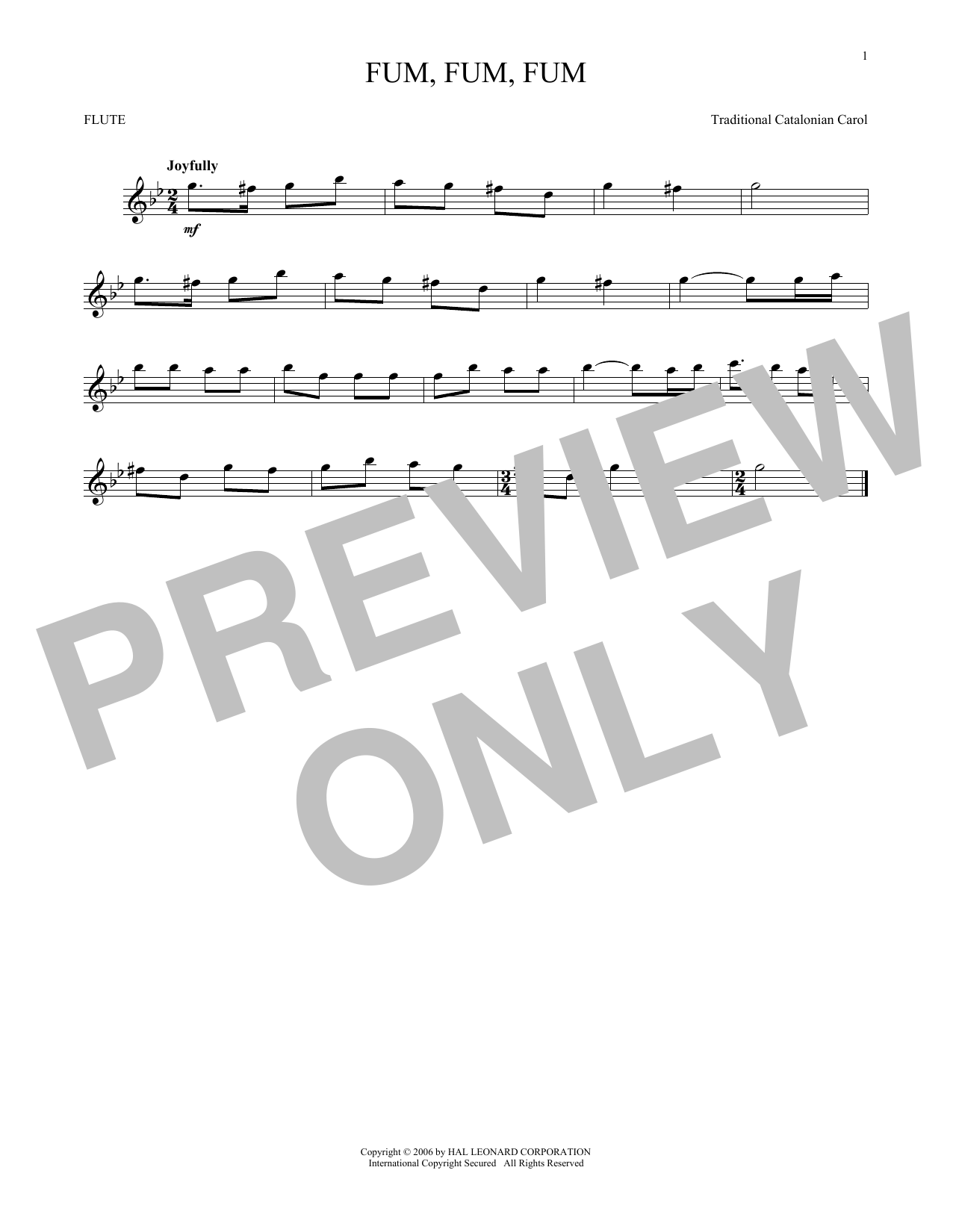 Product gallery: Page 1 of 1 Fum, Fum, Fum, Traditional Catalonian Carol