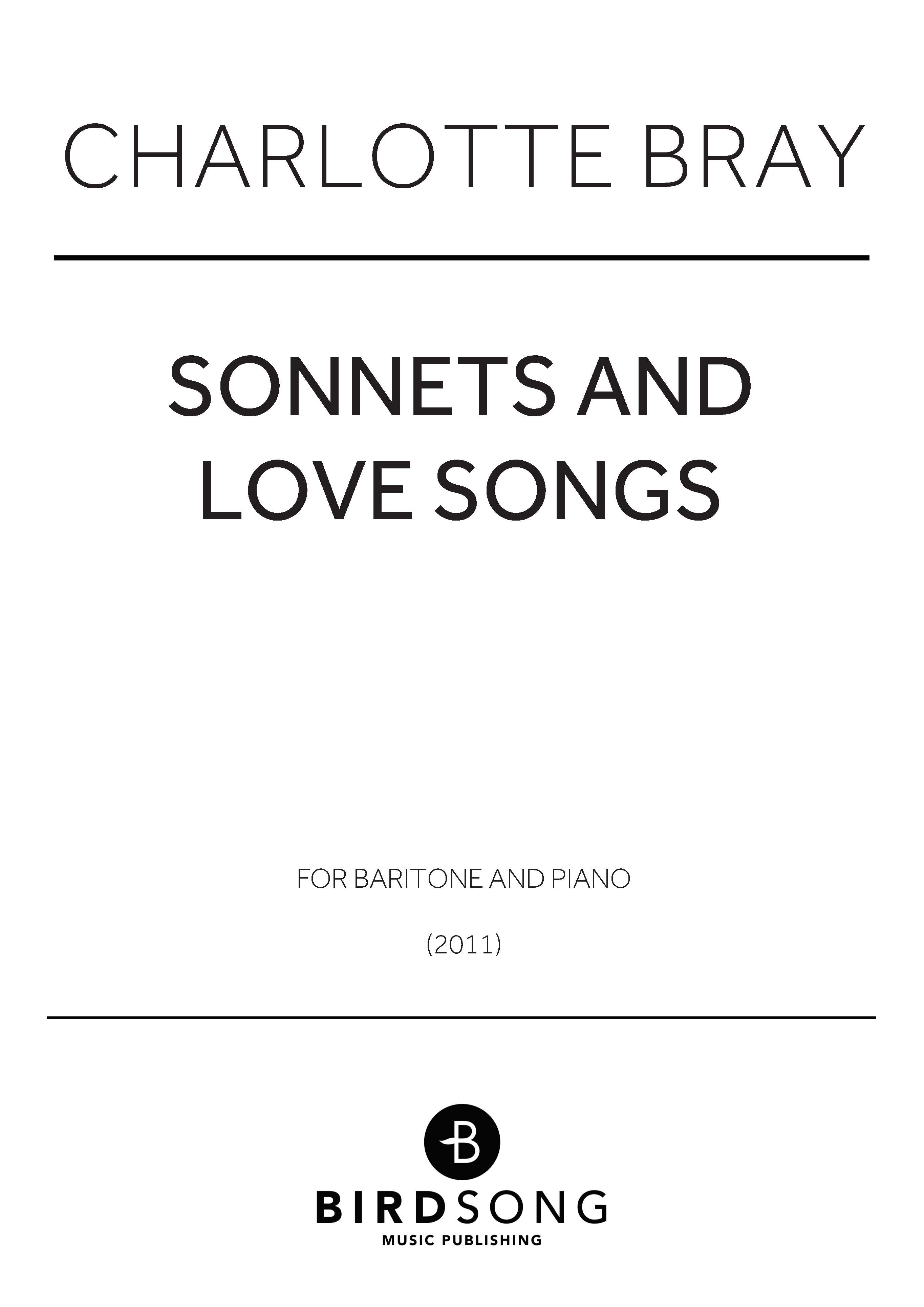Produktbild zu: Sonnets and Love Songs