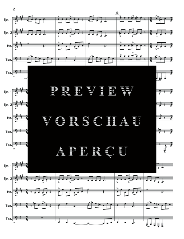 Produktgalerie: Seite 6 von 11 Hydra, , (Blechbläser Quintett)