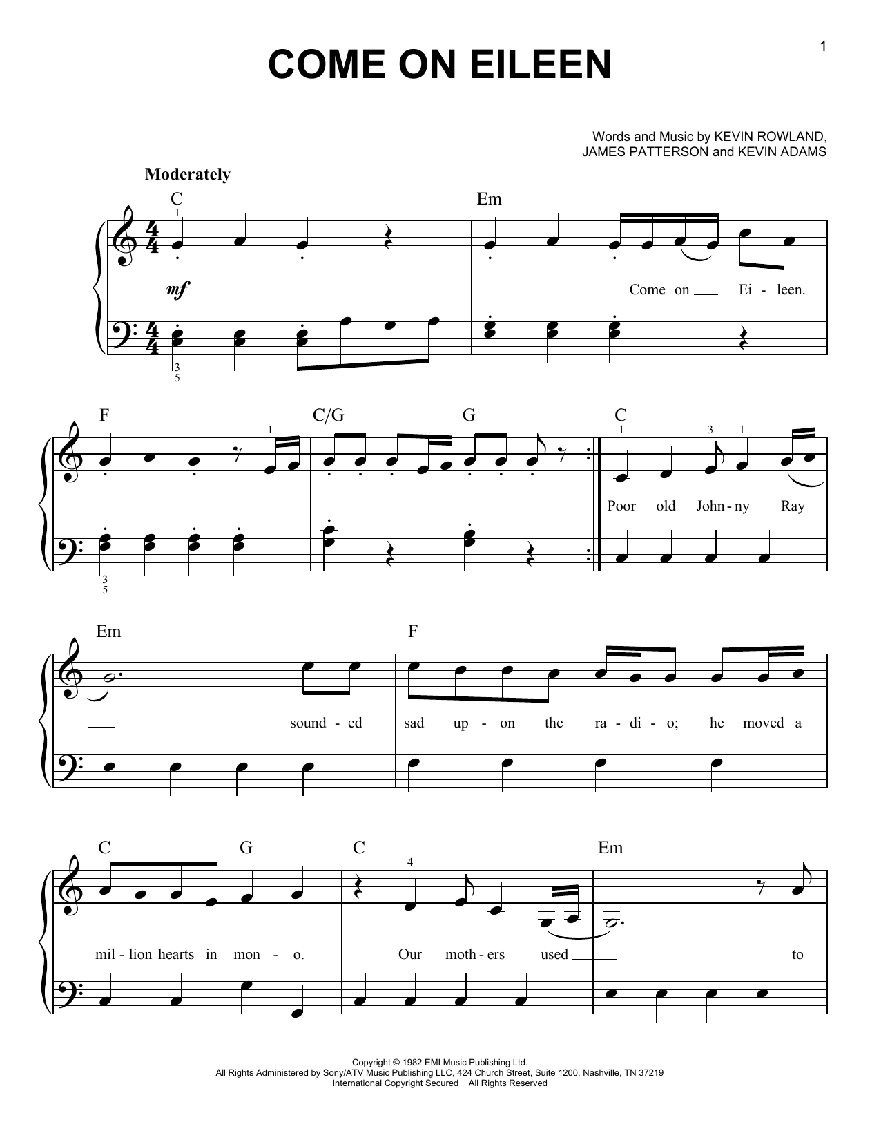 Produktbild zu: Come On Eileen
