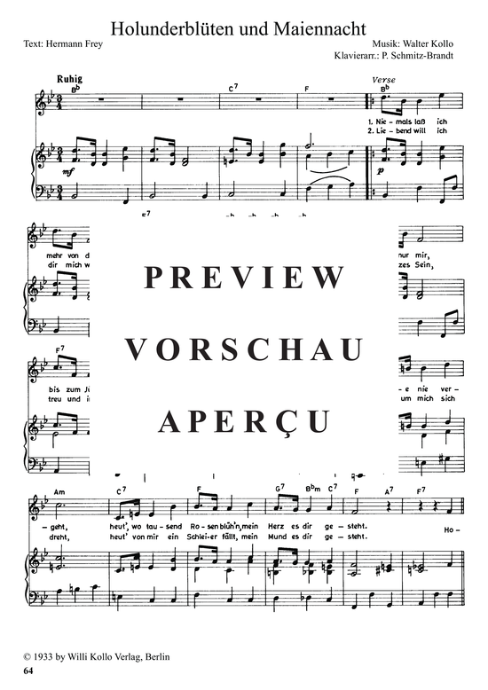 Produktgalerie: Seite 4 von 4 Holunderblüten und Maiennacht, 	, Klavier und Gesang