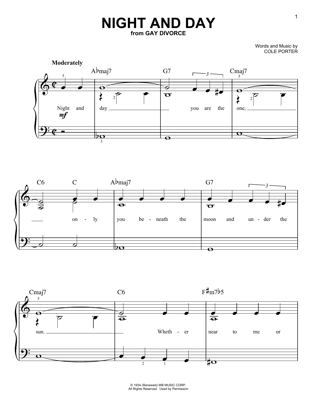 Produktgalerie: Seite 1 von 1 Night And Day, Frank Sinatra, Klavier